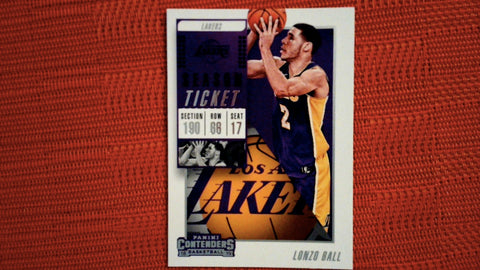 2018-19 Panini Contenders Basketball #20 Lonzo Ball Base Default Title