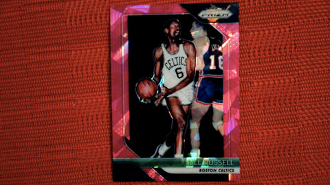 2018-19 Panini Prizm Basketball #25 Bill Russell Pink Ice Default Title