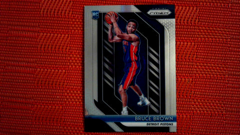 2018-19 Panini Prizm Basketball Base #132 Bruce Brown - Rookie Default Title