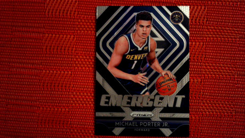 2018-19 Panini Prizm Basketball Emergent #14 Michael Porter Jr. - Rookie Default Title