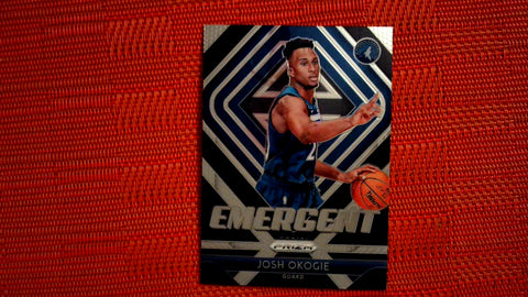 2018-19 Panini Prizm Basketball Emergent #20 Josh Okogie - Rookie Default Title