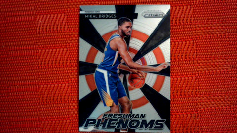 2018-19 Panini Prizm Basketball Freshman Phenoms #16 Mikal Bridges - Rookie Default Title