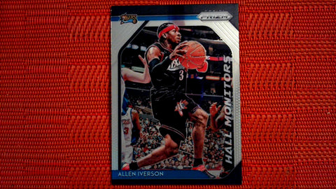 2018-19 Panini Prizm Basketball Hall Monitors #8 Allen Iverson Default Title