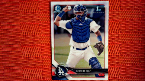 2018 Bowman Chrome #BCP79 Keibert Ruiz- 1st Bowman Default Title