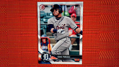 2018 Bowman Prospect #BP76 Isaac Paredes-1st Bowman Default Title