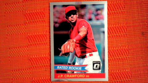 2018 Donruss Optic Rated Rookie #RR14 J.P. Crawford Default Title