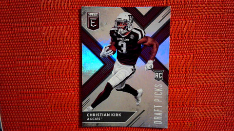 2018 Elite Draft Picks Base Rookies Variation #109 Christian Kirk RC Default Title