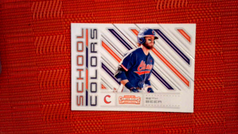 2018 Panini Contenders Draft Baseball School Colors #18 Seth Beer Default Title