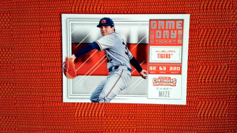 2018 Panini Contenders Draft Picks Baseball Game Day Ticket #3 Casey Mize Default Title