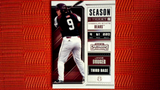 2018 Panini Contenders Draft Picks Baseball Season Ticket #18 Jake Burger