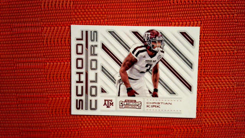2018 Panini Contenders Draft Picks School Colors #9 Christian Kirk Default Title