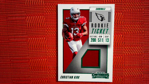 2018 Panini Contenders Rookie Ticket #RTS-19 Christian Kirk Default Title