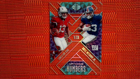 2018 Panini Illusions Matching Numbers #5 Christian Kirk-Odell Beckham Jr. Default Title