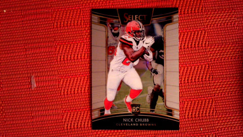 2018 Panini Select Concoue Rookie #33 Nick Chubb Default Title