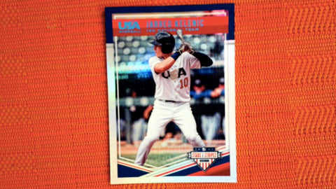 2018 Panini Stars & Stripes USA Baseball Longevity Holo Foil #36 Jarred Kelenic 87/99 Default Title