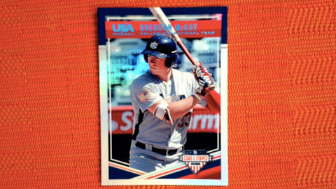 2018 Panini Stars & Stripes USA Baseball Longevity Holo Foil #91 Brendan McKay 75/99 Default Title