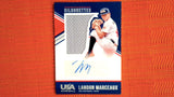 2018 Panini Stars & Stripes USA Baseball USA National Team Silhouettes Signatures Jerseys #38 Landon Marceaux 107/199 - Los Angeles Angels Default Title