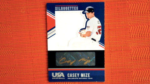 2018 Panini Stars & Stripes USA Baseball USA National Team Silhouettes Signatures Jerseys Black Gold #5 Casey Mize 1/89 EBAY 1/1 Default Title