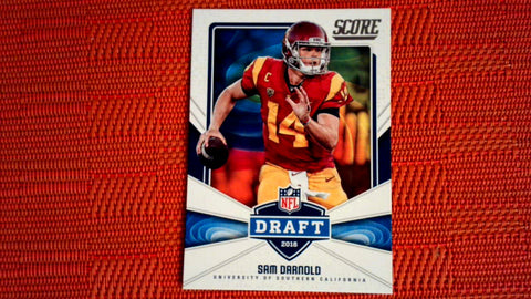 2018 Score #1 Sam Darnold Draft Picks Rookie Card RC Carolina Panthers USC Default Title