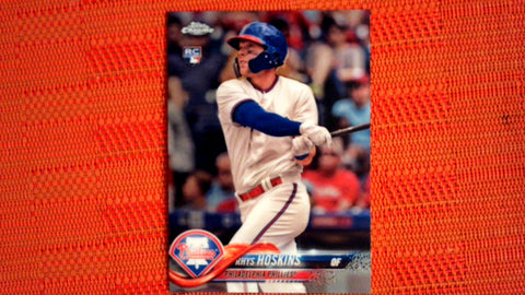 2018 Topps Chrome  #70 Rhys Hoskins - Rookie Default Title