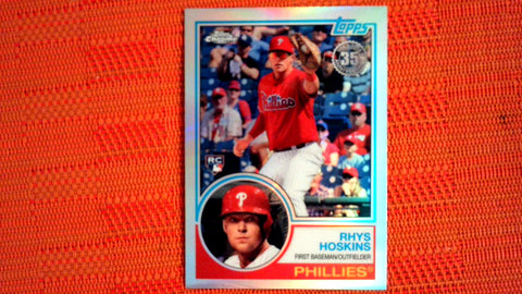2018 Topps Chrome Update  #HMT28 Rhys Hoskins - Rookie Default Title