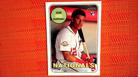 2018 Topps Heritage  #502 Juan Soto- Rookie Default Title