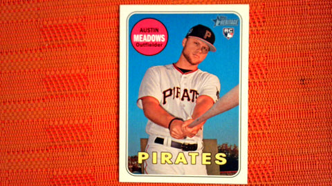 2018 Topps Heritage  #568 Austin Meadows Default Title