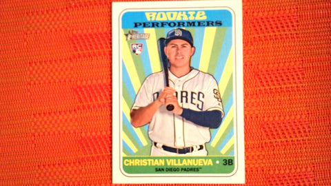 2018 Topps Heritage Rookie Performers #RP-CV Christian Villanueva Default Title