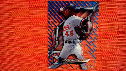 2018 Topps High-Tek Rainbow Foil Blue 94/150 #HT-PM Pedro Martinez Default Title