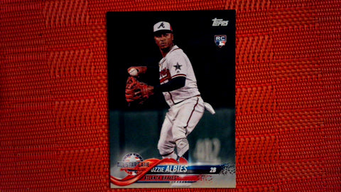 2018 Topps Update #US162 Ozzie Albies - Rookie Default Title