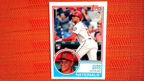 2018 Topps Update 35th Anniversary #83-12 Juan Soto- Rookie Default Title