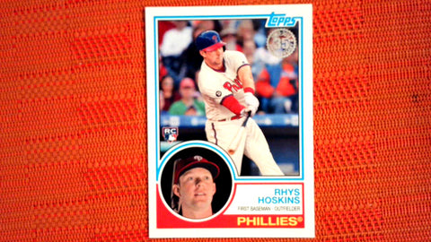 2018 Topps Update 35th Anniversary #83-18 Rhys Hoskins - Rookie Default Title