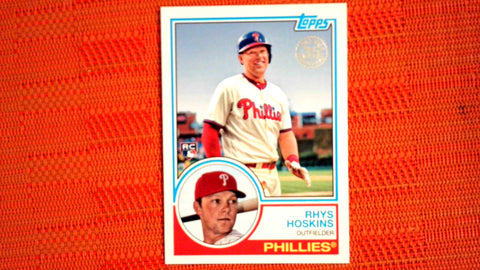 2018 Topps Update 35th Anniversary #83-46 Rhys Hoskins - Rookie Default Title