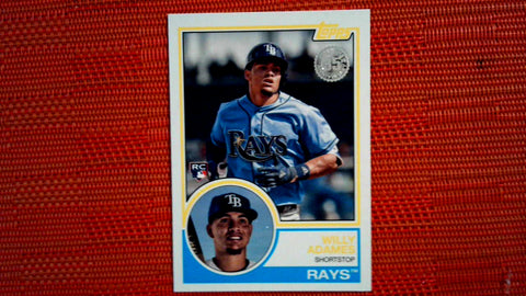 2018 Topps Update 35th Anniversary #83-8 Willy Adames - Rookie Default Title