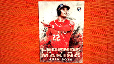 2018 Topps Update Legends in the Making #LITM Juan Soto- Rookie Default Title