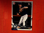 2018 Bowman Draft BD-104 Justin Jarvis - Milwaukee Brewers (Base)