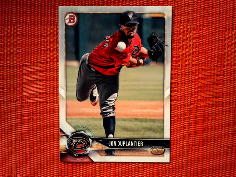 2018 Bowman Draft BD-108 Jon Duplantier - Arizona Diamondbacks (Base)