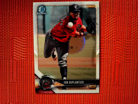 2018 Bowman Draft BD-108 Jon Duplantier - Arizona Diamondbacks (Chrome)