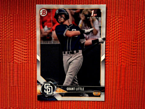 2018 Bowman Draft BD-110 Grant Little - San Diego Padres (Base)