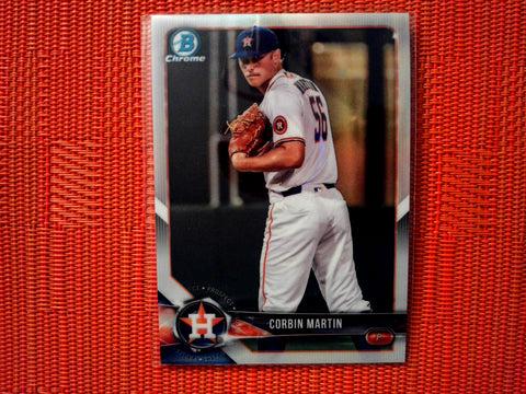 2018 Bowman Draft BD-119 Corbin Martin - Houston Astros (Refractor)