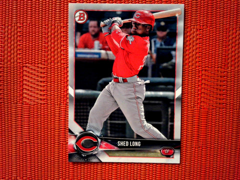 2018 Bowman Draft BD-120 Shed Long - Cincinnati Reds (Base)