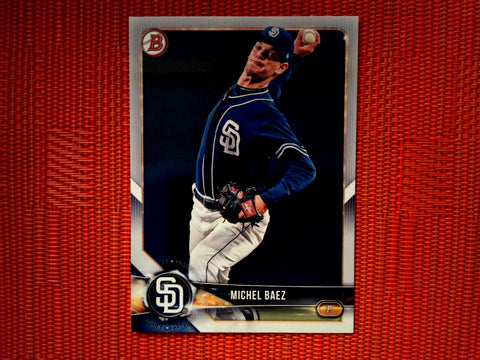 2018 Bowman Draft BD-130 Michel Baez - San Diego Padres (Base)