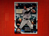 2018 Bowman Draft BD-132 Brian Miller - Miami Marlins (Base)