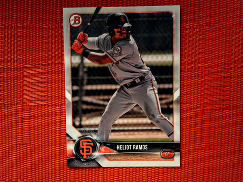 2018 Bowman Draft BD-133 Heliot Ramos - San Francisco Giants (Base)