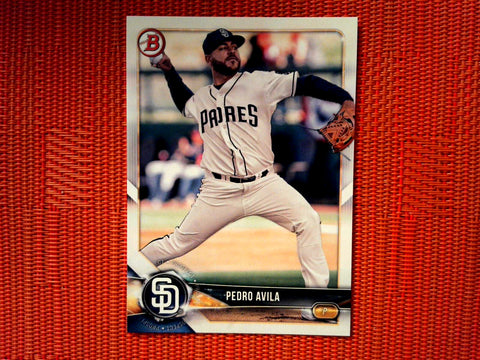 2018 Bowman Draft BD-13 Pedro Avila - San Diego Padres (Base)