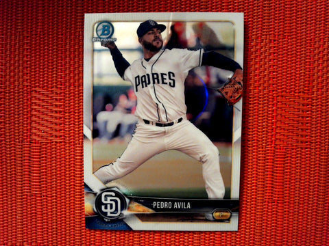 2018 Bowman Draft BD-13 Pedro Avila - San Diego Padres (Refractor)