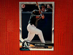 2018 Bowman Draft BD-141 Alfonso Rivas - Oakland Athletics (Base)