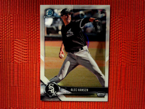 2018 Bowman Draft BD-146 Alec Hansen - Chicago White Sox (Chrome)