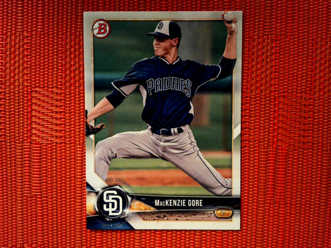 2018 Bowman Draft BD-150 MacKenzie Gore - San Diego Padres (Base)