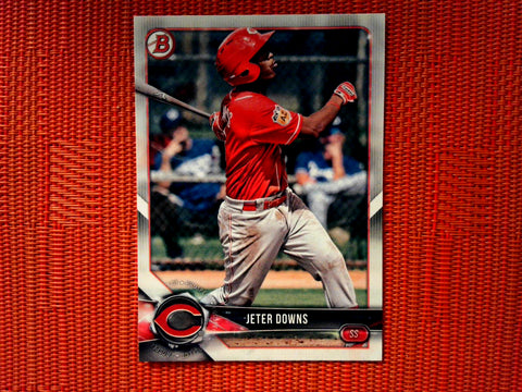 2018 Bowman Draft BD-151 Jeter Downs - Cincinnati Reds (Base)